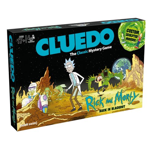 Настольная игра - Настільна гра CLUEDO Rick and Morty Edition (КЛУЕДО Рік і Морті)