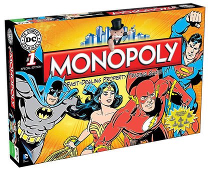 Настольная игра - Настільна гра Monopoly DC Comics Retro (Монополія DC Comics)