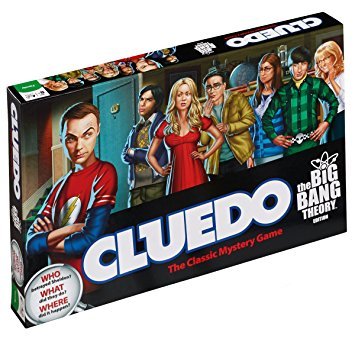 Настольная игра - Настільна гра CLUEDO The Big Bang Theory Edition (Клуедо Теорія Великого Вибуху)