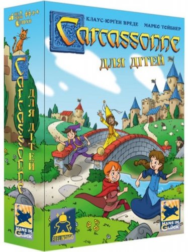 Настольная игра - Настільна гра Carcassonne для дітей (Каркасон для дітей, My First Carcassonne) UKR