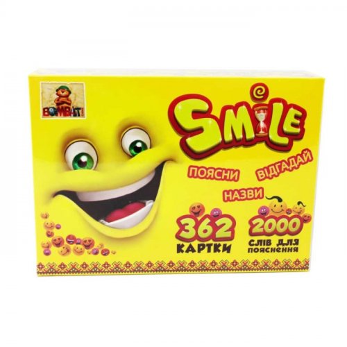 Настольная игра Смайл (Smile) UKR