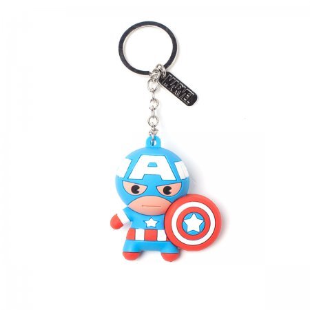 Bioworld Keychain: Marvel: Captain America (Bioworld Брелок: Капитан Америка)