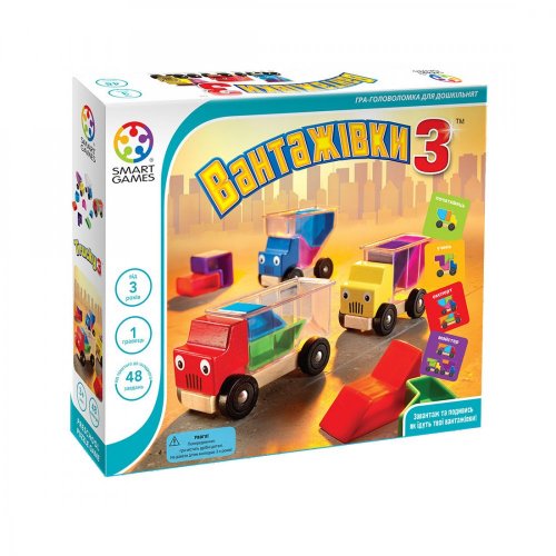 Настольная игра - Настільна гра Вантажівки 3 (Trucks 3)