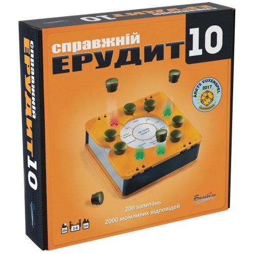 Настольная игра - Настільна гра Справжній Ерудит 10
