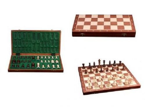 Настольная игра - Настольная игра Шахматы INTARSIA №6 Турнирные (Chess) 3056