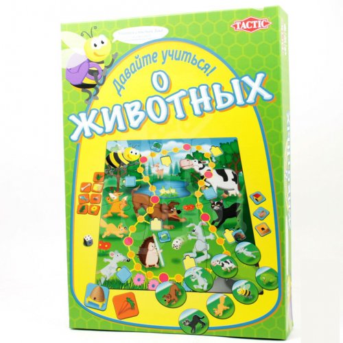 Настольная игра Учим животных (Давайте вивчати тварин) Настольная игра Учим животных (Давайте вивчати тварин)
