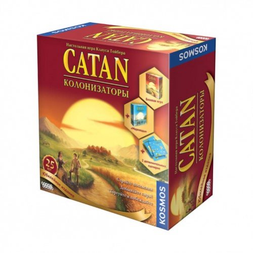 Настольная игра - Настольная игра Колонизаторы. Юбилейное издание (Catan: 25th Anniversary Edition) RUS