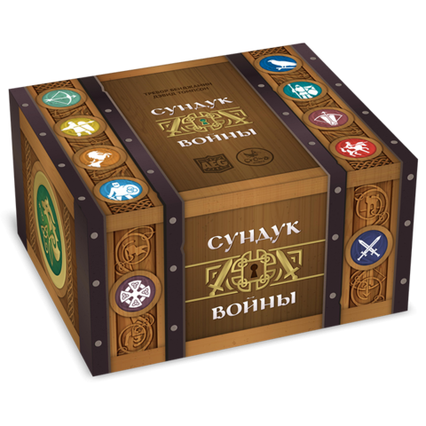 Настольная игра - Настільна гра Скриня Війни (War chest) RUS