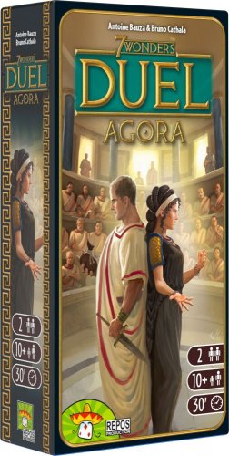 Настольная игра - Доповнення  7 Чудес Дуель. Агора