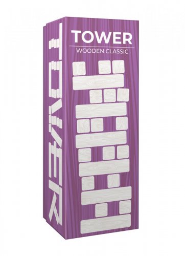 Настольная игра - Настільна гра TOWER (Башта, Дженга)