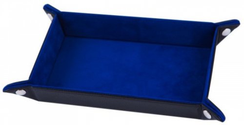 Аксессуары - Дайстрей Синій Оксамит (Dice Tray)