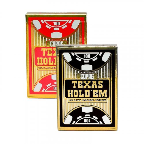 Игральные карты - Пластикові Гральні Карти Copag Texas Hold'em Playing Cards