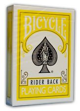 Игральные карты - Гральні карти Bicycle Rider Back Yellow