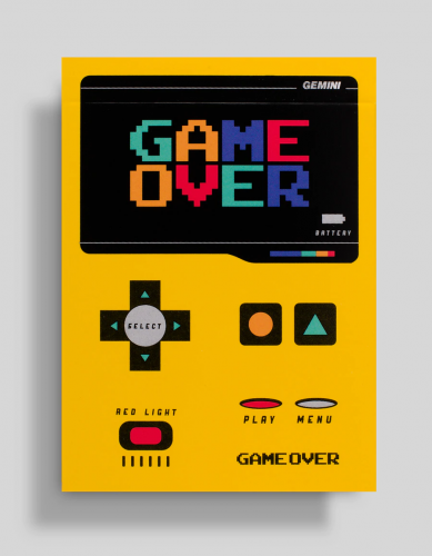 Игральные карты - Игральные Карты Game OVER playing cards
