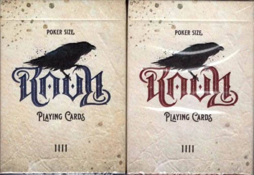 Игральные карты - Игральные Карты Ravn IIII Playing Cards std.index red/blue