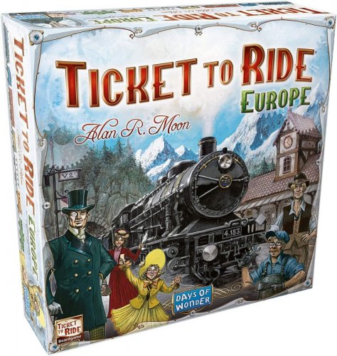 Настольная игра - Настільна гра Ticket to Ride: Europe (Квиток на Потяг: Європа) ENG