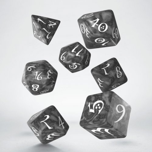Аксессуары - Набор кубиков Classic RPG Smoky & White Dice Set