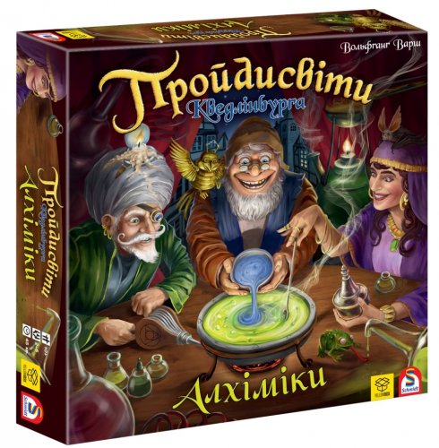 Настольная игра - Настільна гра Пройдисвіти Кведлінбурга: Алхіміки (Quacks of Quedlinburg: The Alchemists) Доповнення UKR