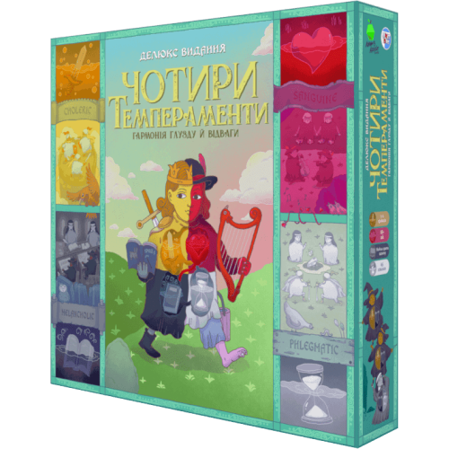 Настольная игра - Настольная игра Чотири Темпераменти