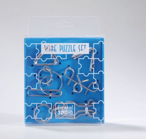 Wire Puzzle Set синій