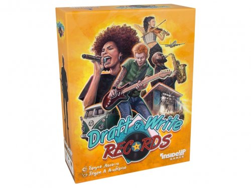 Настольная игра - Настольная игра Draft & Write Records + 2 міні-доповнення