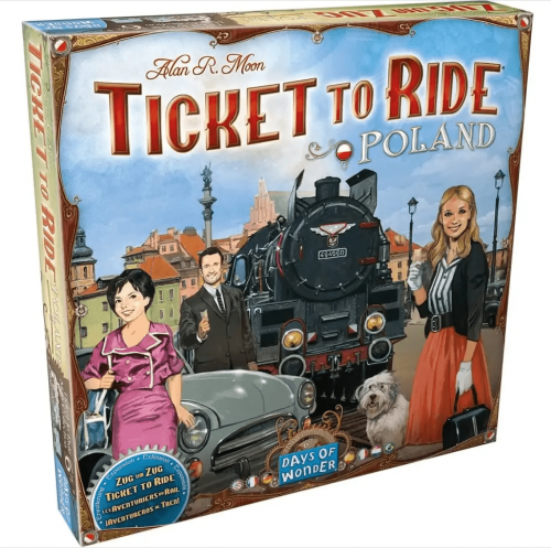 Настольная игра - Доповнення Ticket to Ride: Poland ENG