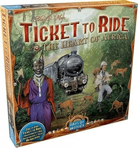 Настольная игра - Дополнение Ticket to Ride: The Heart of Africa ENG