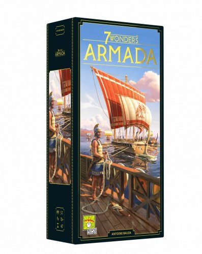 Настольная игра - Дополнение 7 Wonders 2nd ed: Armada + QRcode на українські правила