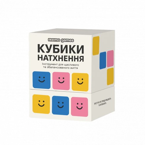 Настольная игра - Настольная игра Кубики натхнення 