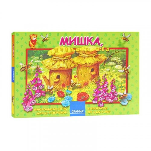 Настольная игра - Настільна гра Ведмежата, бджілки та мед