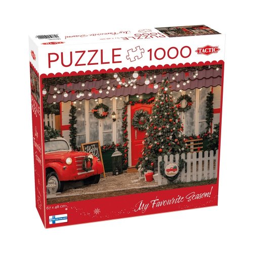 Пазл Різдвяний ганок 1000