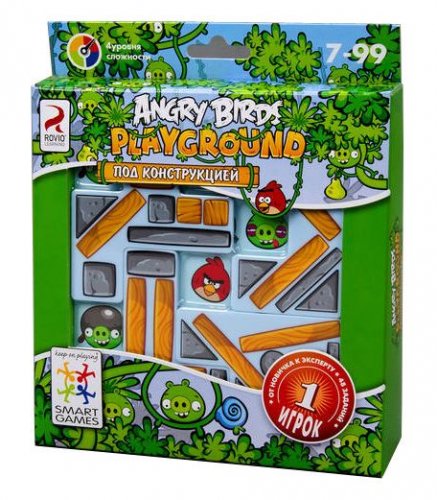 Настольная игра - Настільна гра Angry Birds: Під конструкцією (Angry Birds: Under Construction)