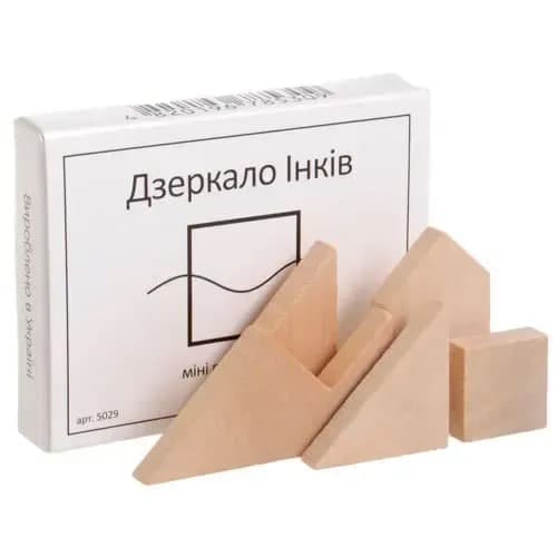 Деревянная головоломка Дзеркало Інків | Міні ЗАМОРОЧКА