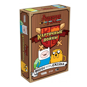 Настольная игра - Настільна гра Час Пригод: Карткові Війни. Фінн проти Джейка (Adventure Time Card Wars: Finn vs. Jake) RUS