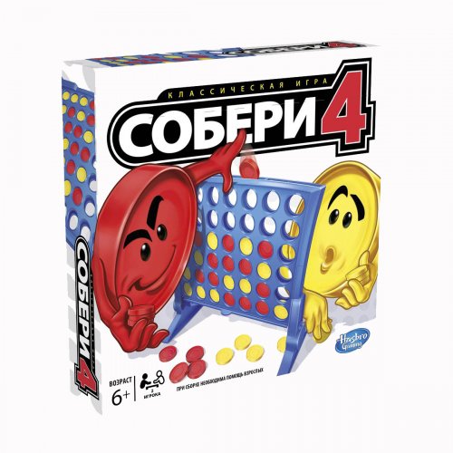 Настольная игра - Настольная игра Собери 4ку (Connect Four)