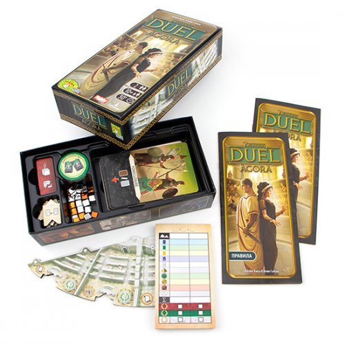 Настольная игра - Доповнення  7 Чудес Дуель. Агора