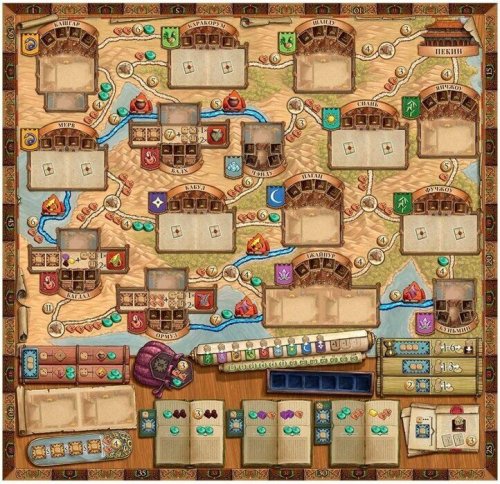 Настольная игра - Настільна гра Марко Поло 2. На службі в хана (Marco Polo II. In the Service of the Khan) RUS