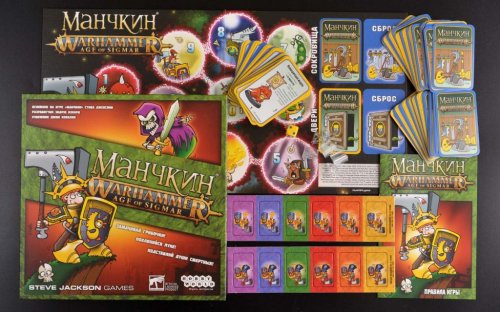 Настольная игра - Настольная игра Манчкин Warhammer: Age of Sigmar RUS