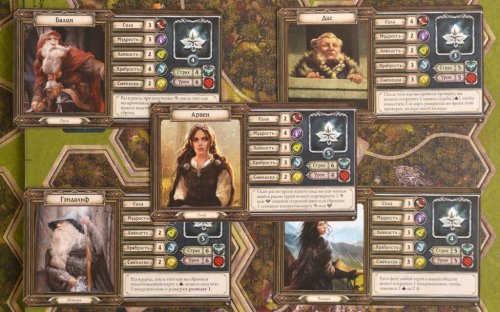 Настольная игра - Настільна гра Володар перстнів: Мандри в Середзем'я. Темні стежки (The Lord of the Rings: Journeys in Middle-earth. Shadowed Paths Expansion) доповнення RUS