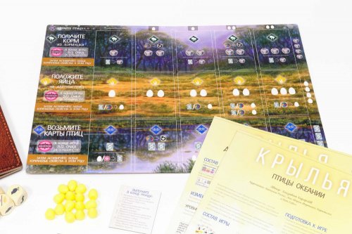 Настольная игра - Настольная игра Крылья: Птицы Океании (Wingspan: Oceania Expansion) Дополнение RUS