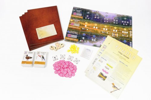 Настольная игра - Настольная игра Крылья: Птицы Океании (Wingspan: Oceania Expansion) Дополнение RUS