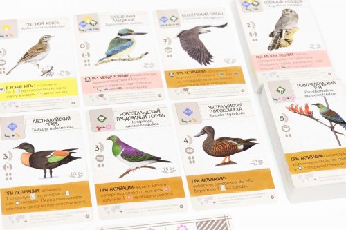Настольная игра - Настольная игра Крылья: Птицы Океании (Wingspan: Oceania Expansion) Дополнение RUS