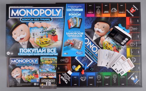 Настольная игра - Настільна гра Монополія. Бонуси без Кордонів (Monopoly) RUS