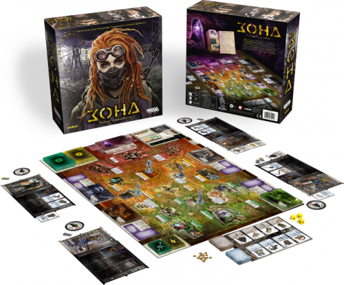 Настольная игра - Настольная игра Зона: Тайны Чернобыля (Zona: The Secret of Chernobyl) RUS