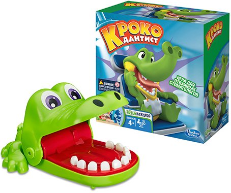 Настольная игра - Настольная игра Крокодил Дантист (Crocodile Dentist) RUS
