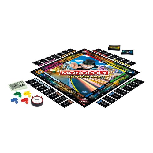 Настольная игра - Настольная игра Монополія Динамічна (Монополия Гонка)