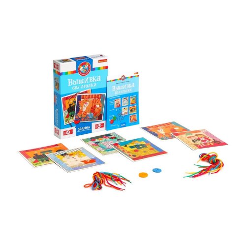 Настольная игра - Настольная игра Вишивання без голки (Вышивка без иголки)