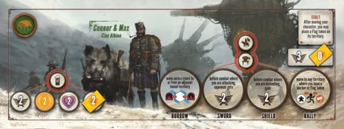 Настольная игра - Доповнення Коса. Загарбники з Далеких Країв (Scythe. Invaders from Afar)