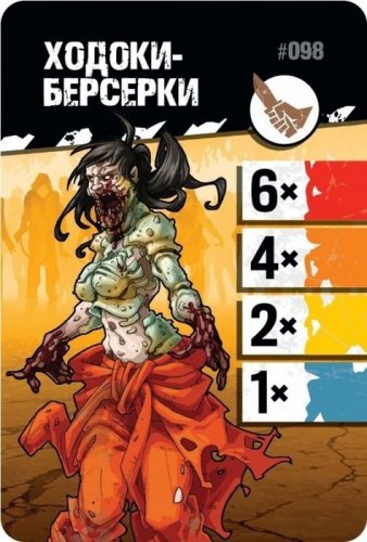 Настольная игра - Настільна гра Зомбіцид Друга редакція: Зомбі і Супутники (Zombicide 2nd Edition: Zombies & Companions Upgrade Kit) Доповнення RUS