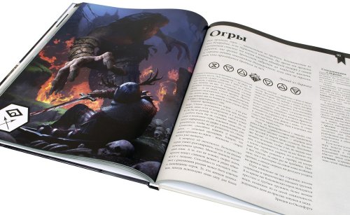 Настольная игра - Настільна гра Відьмак. Настільна Рольова Гра. Щоденник Мисливця на Чудовиськ (The Witcher. TRPG. A Witcher's Journal) Доповнення RUS